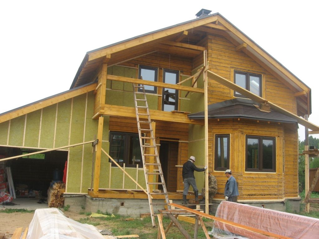 Обзор утепление деревянных домов